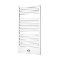 Plieger Lucca designradiator horizontaal 775x600mm 415W mat zwart 7250388