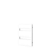 Plieger Genua EVO designradiator horizontaal 800x550mm 361W antraciet metallic 7250577