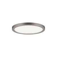 Paulmann,LED Einbaustrahler Panel Areo IP44 rund dimmbar 120mm 8W Nickel matt 3.000K