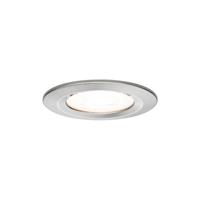 paulmann LED-spot Nova rond, IP44, dimbaar, ijzer