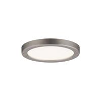 Paulmann,LED Einbaustrahler Panel Areo IP23 rund 80mm 5W 3.000K Nickel matt