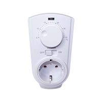 InterBär Raumthermostat Zwischenstecker 5 bis 30°C