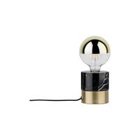 Paulmann Vala 79742 Tafellamp LED E27 20 W Zwart, Marmer, Messing