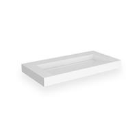 Ssidesign Stretto Solid Surface Wastafel 90x45.5cm