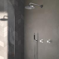 Hotbath Cobber IBS21 inbouw douche set met 2 weg omstel chroom