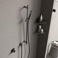 Hotbath Cobber Glijstang 90cm met handdouche Geborsteld Koper PVD M307BCP