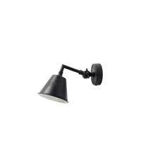 Nordal Wandlamp finish zwart 18 x 12