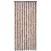 VidaXL 2LIF anti-insecten gordijn bruin/beige 100x220cm