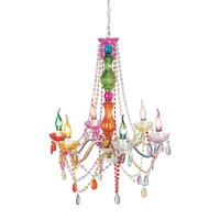 Kare Design Starlight Rainbow sechsflammiger Kronleuchter