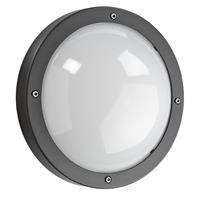 Sglighting SG Primo LED plafondlamp E27 grafiet rond IP65 IK10 623570