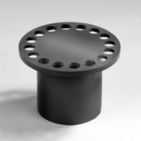 Doucheputrooster dia 87 pvc