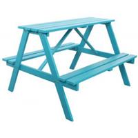 Tuinbankje.nl Kinderpicknicktafel Blauw