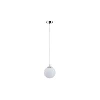 paulmann Globe Pendelleuchte LED E27 20W Chrom, Satin