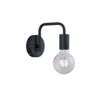 Trio Lighting Wandlamp Diallo zonder kap zwart mat