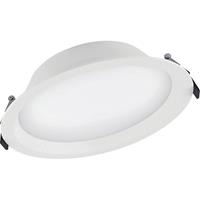 Ledvance LED Deckenstrahler Aluminum DN200 25W 840 IP44 | Kaltweiß - Ersetzt 2x26W