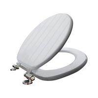 Go by Van Marcke Toilet Zitting Van Marcke Stripe Softclose MDF Wit 