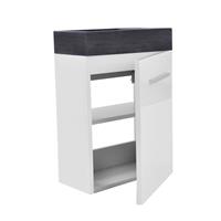 Sanilux Fonteinkast  Trendline Stone links draaiend (3 kleuren)