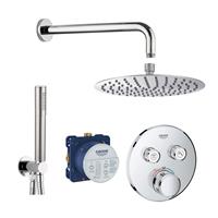 Grohe /Wiesbaden SmartControl Inbouw Doucheset Rond Met Hoofddouche 20 cm en Handdouche Compleet