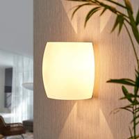 Lampenwelt.com Glas-Wandlampe Lusine