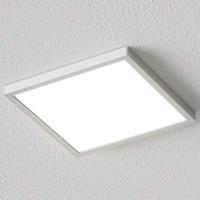 Arcchio Eckige LED-Deckenleuchte Solvie, silber