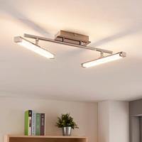Lindby Moderne LED-Deckenlampe Pilou, 3-stufig dimmbar