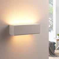 Lindby Eenvoudige Gipswandlamp Benno, G9 LED