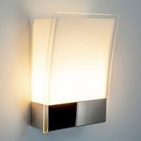 Lindby Malthe - moderne wandlamp van glas en metaal