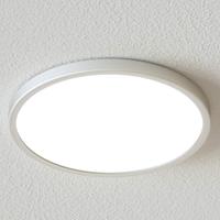 Lampenwelt.com Ronde LED plafondlamp Solvie, zilver