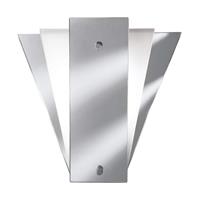 Searchlight Moderne spiegelwandlamp LEWIS. wit
