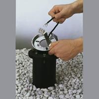 Albert Leuchten Erdeinbausockel aus Aluminiumguss Einbautiefe 40cm
