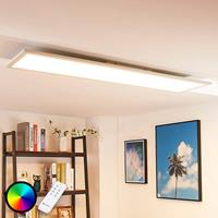 Arcchio Längliche LED-Deckenleuchte Tinus, RGB u. warmweiß