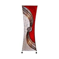Woru Getailleerde vloerlamp Alisa, 100 cm