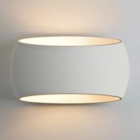 ASTRO Beschilderbare gips wandlamp Aria
