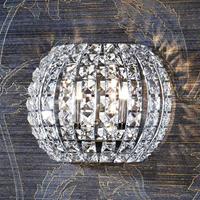 Schuller Kristall-LED-Wandleuchte Diamond