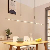 Lucande LED-Esszimmer-Pendellampe Arnik, dimmbar, 140 cm