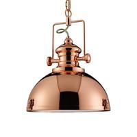 Koperkleurige hanglamp Metal industrieel ontwerp