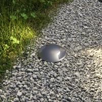Lampenwelt.com Grondspot inbouwlamp Helene voor buiten met LED's