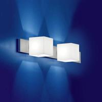 Casablanca 2-lichts wandlamp CUBE - antiverblindingscilinder