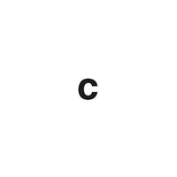 Pferdekaemper Zelfklevende letter c