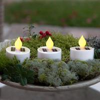 Best Season Ledlamp op zonne-energie Saul, set van 3