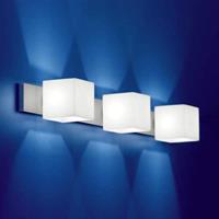 Casablanca Wandlamp CUBE, 3-lichts met antiverblinding