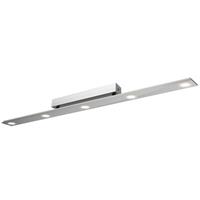 Evotec Langwerpige LED-plafondlamp Pano, metallic