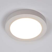 Arcchio LED plafondlamp Marlo zilver 3000K rond 25,2cm