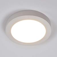 Arcchio LED-Deckenlampe Marlo silber 3000K rund 25,2cm