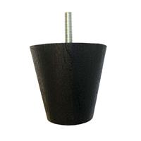 Furniture Legs Europe Kegelvormige plastic meubelpoot 7 cm
