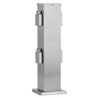 Ledino Met 4 contactdozen - Energiestation Outdoor