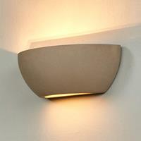 Lindby Elegante wandlamp Renata uit beton