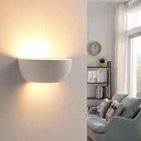 Lindby Jimmy - LED-Wandlampe mit Easydim-Funktion, Gips