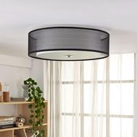 Lindby Easydim-Deckenleuchte Tobia mit Organzaschirm, LED