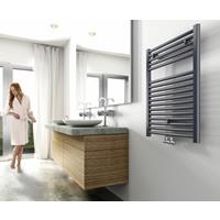 Aqua Splash Heka Sierradiator Antraciet 766X600 Midden/Onder Aansluiting 